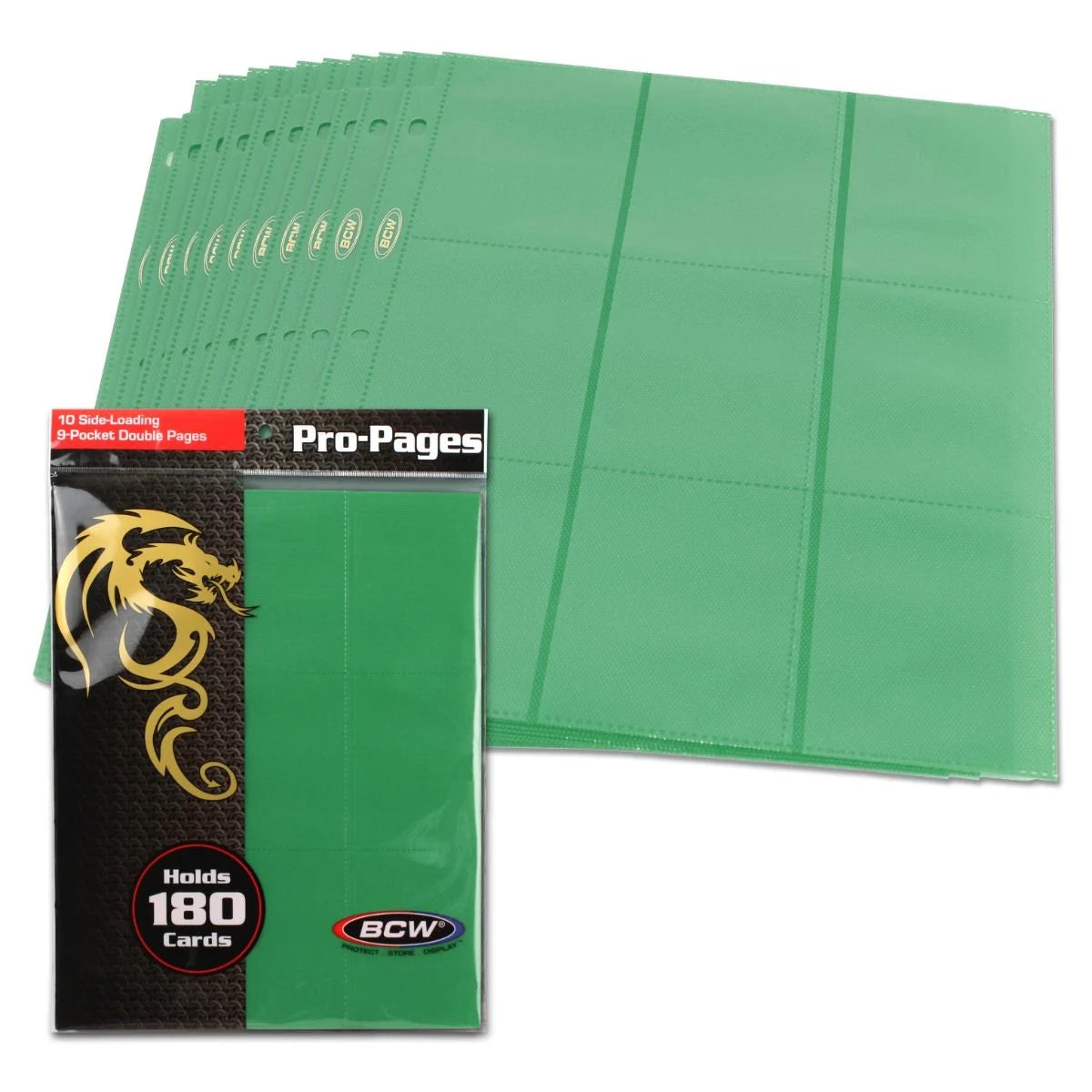 BCW: 18-Pocket Sideloading Pro Pages: