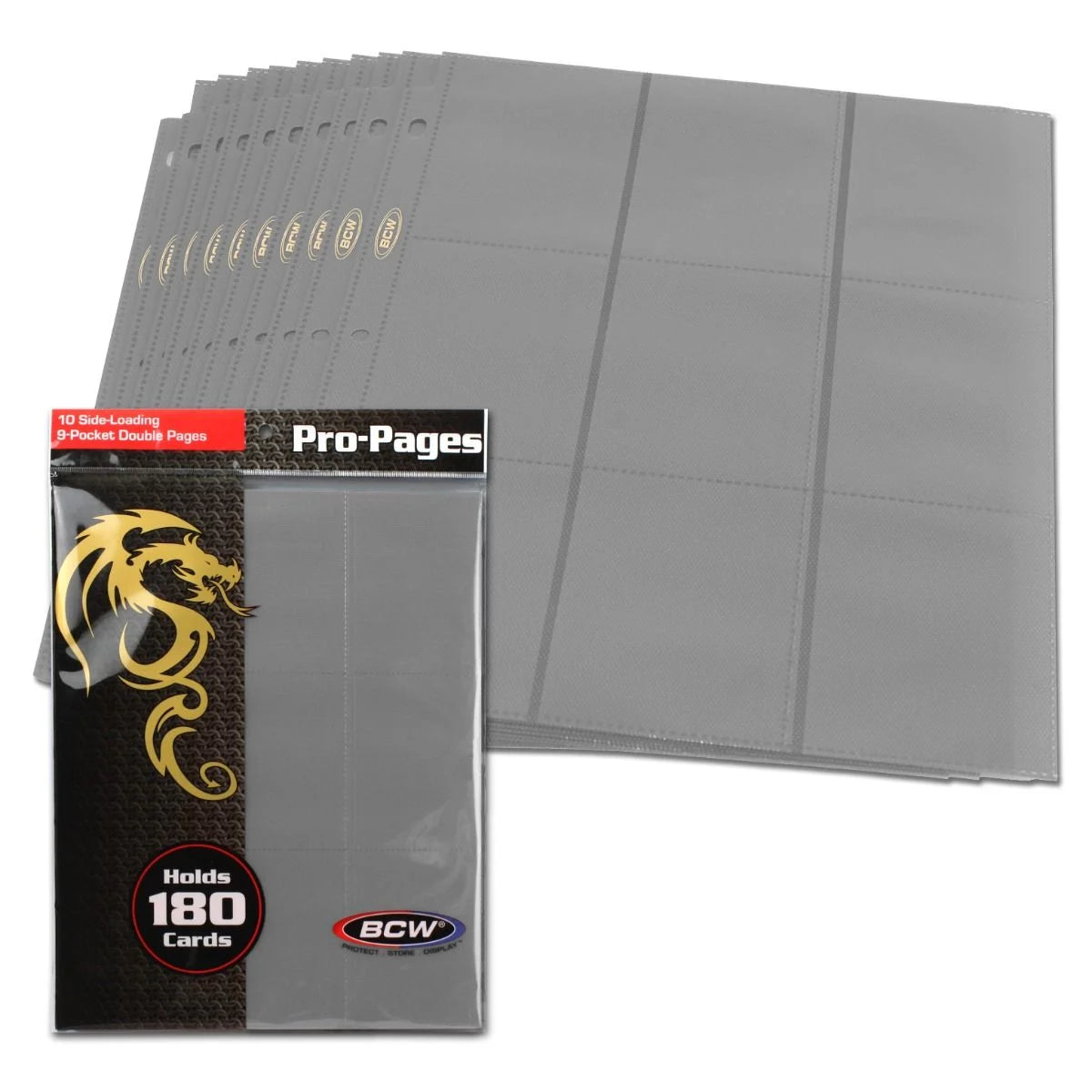 BCW: 18-Pocket Sideloading Pro Pages: