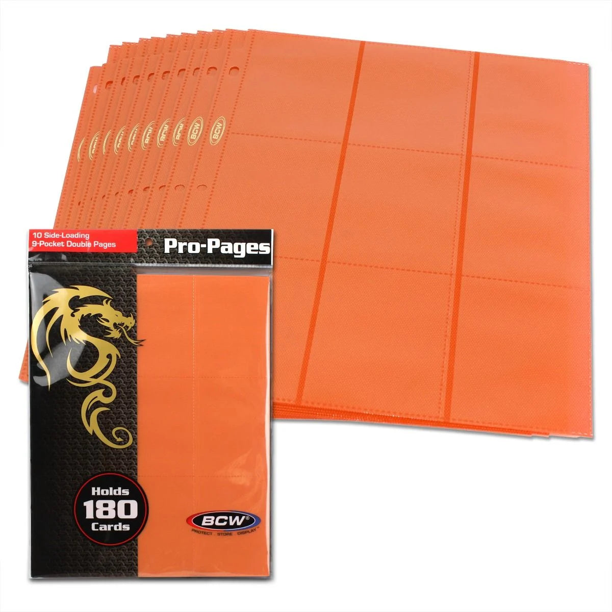 BCW: 18-Pocket Sideloading Pro Pages: