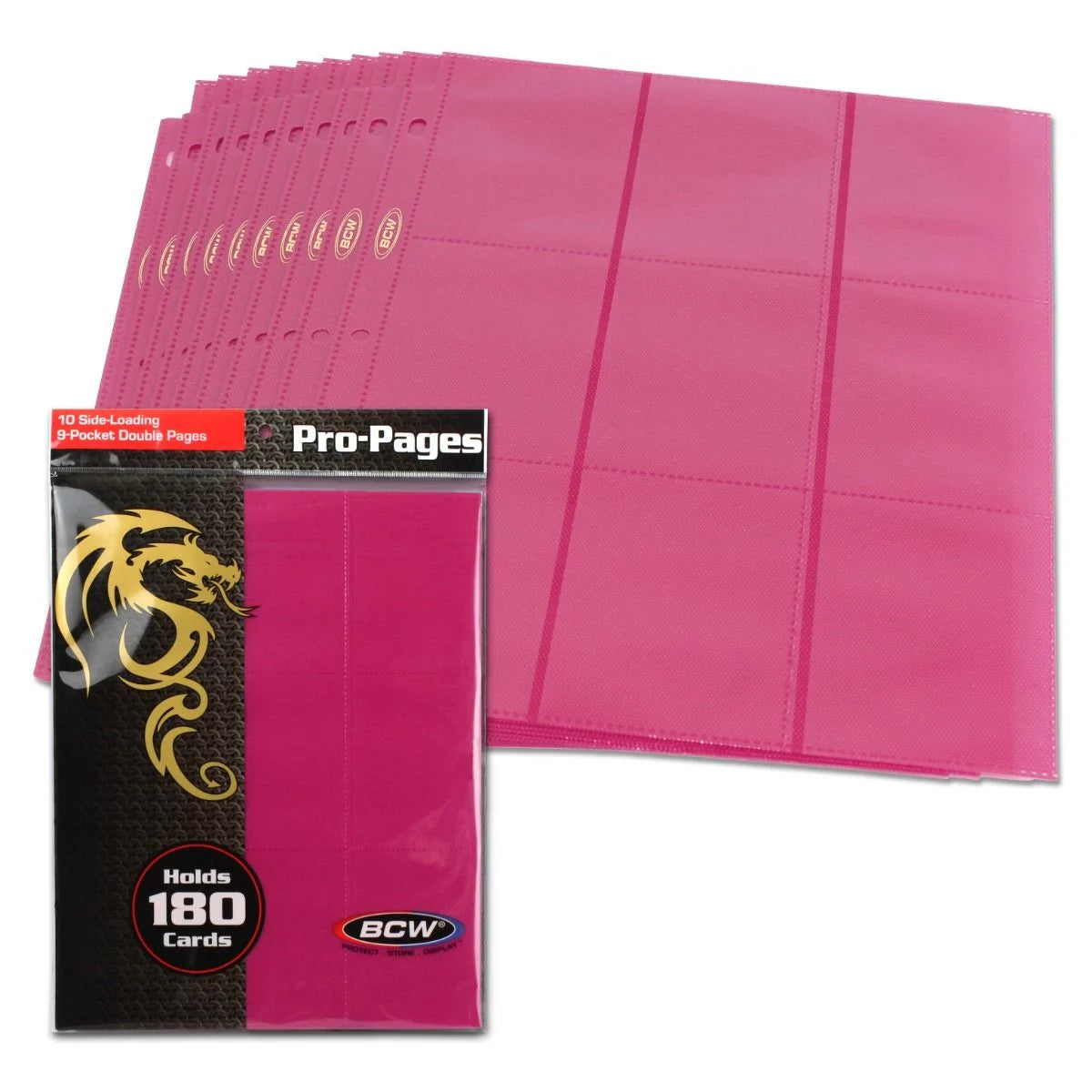 BCW: 18-Pocket Sideloading Pro Pages: