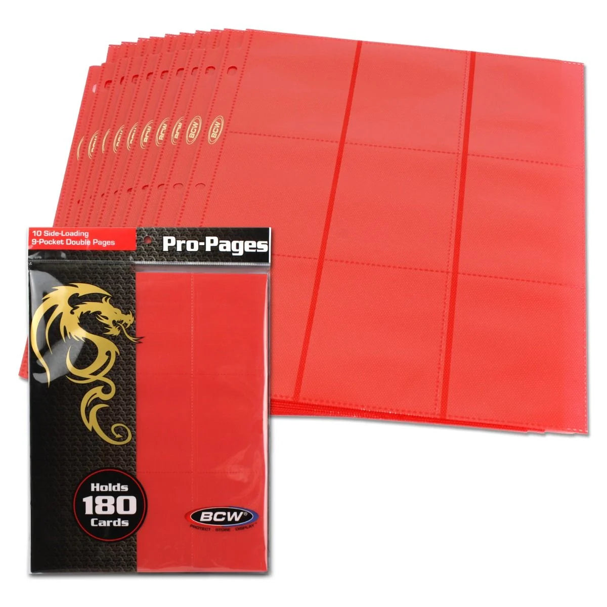 BCW: 18-Pocket Sideloading Pro Pages:
