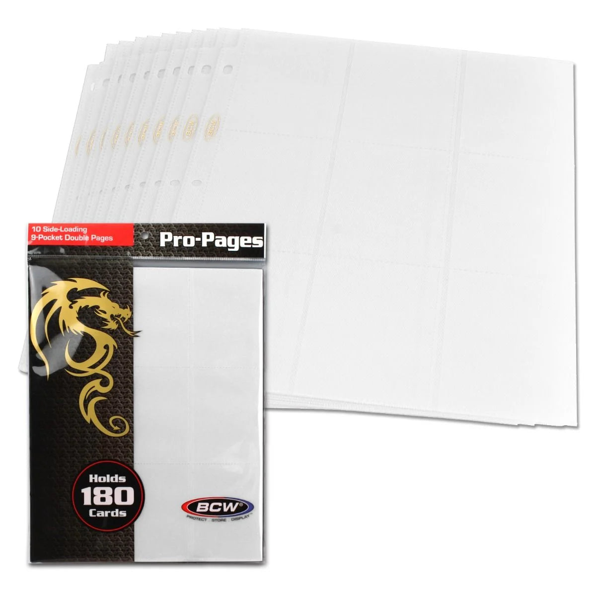 BCW: 18-Pocket Sideloading Pro Pages: