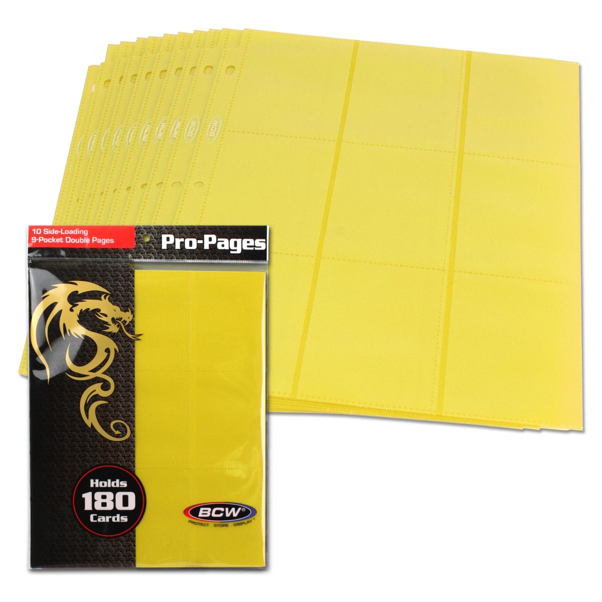 BCW: 18-Pocket Sideloading Pro Pages: