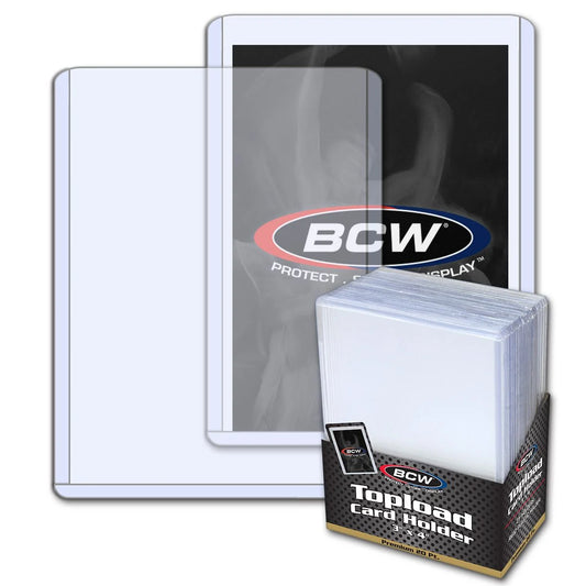 BCW: Premium Toploader (25ct)