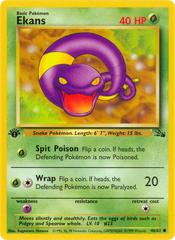 CGC Graded Card: Pokémon TCG: Fossil 1st Edition Ekans 46/62