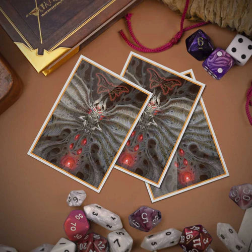 Ultra Pro: Apex Deck Protector Sleeves for Magic The Gathering: Duskmourn: Valgavoth, Terror Eater + Set Symbol