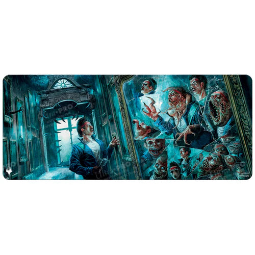 Ultra Pro: 6ft Tablemat: Magic The Gathering: Duskmourn: Mirror Mirror Room / Fractured Realm