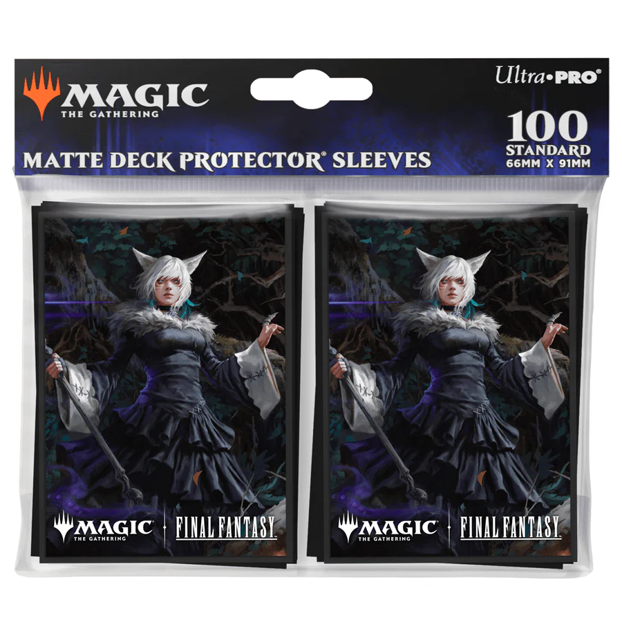 Ultra Pro: 100ct Deck Protector Sleeves for Magic The Gathering: Final Fantasy: Y'shtola, Night's Blessed