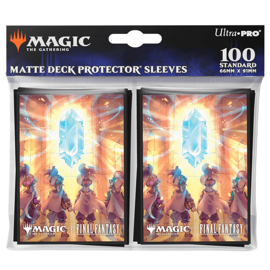 Ultra Pro: 100ct Deck Protector Sleeves for Magic The Gathering: Final Fantasy: The Crystal's Chosen