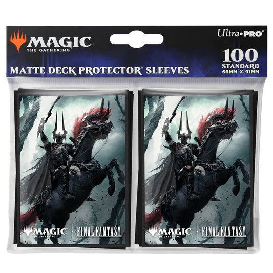 Ultra Pro: 100ct Deck Protector Sleeves for Magic The Gathering: Final Fantasy: Summon: Primal Odin