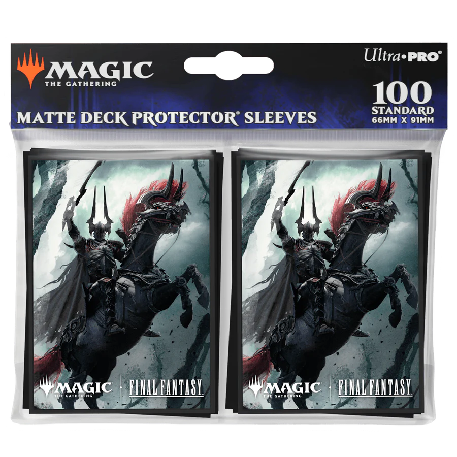 Ultra Pro: 100ct Deck Protector Sleeves for Magic The Gathering: Final Fantasy: Summon: Primal Odin
