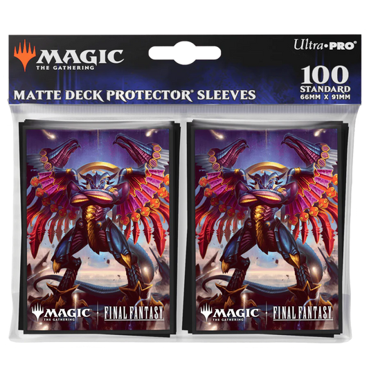 Ultra Pro: 100ct Deck Protector Sleeves for Magic The Gathering: Final Fantasy: Summon Bahamut