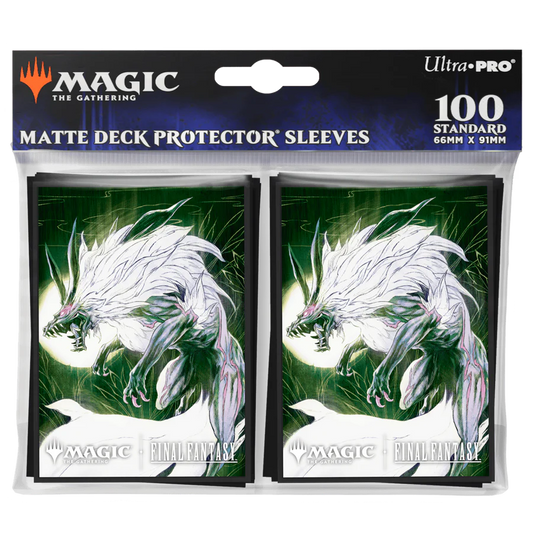 Ultra Pro: 100ct Deck Protector Sleeves for Magic The Gathering: Final Fantasy: Summon Fenrir