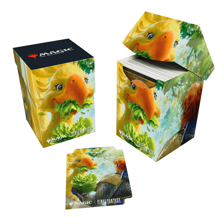 Ultra Pro: 100+ Deck Box for Magic The Gathering: Final Fantasy Gysahl Greens