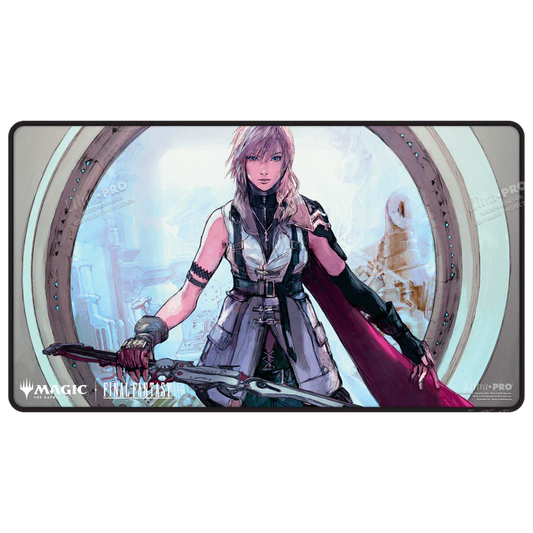 Ultra Pro: Magic The Gathering Final Fantasy Black-Stitched Playmat: Lightning, Armory of One