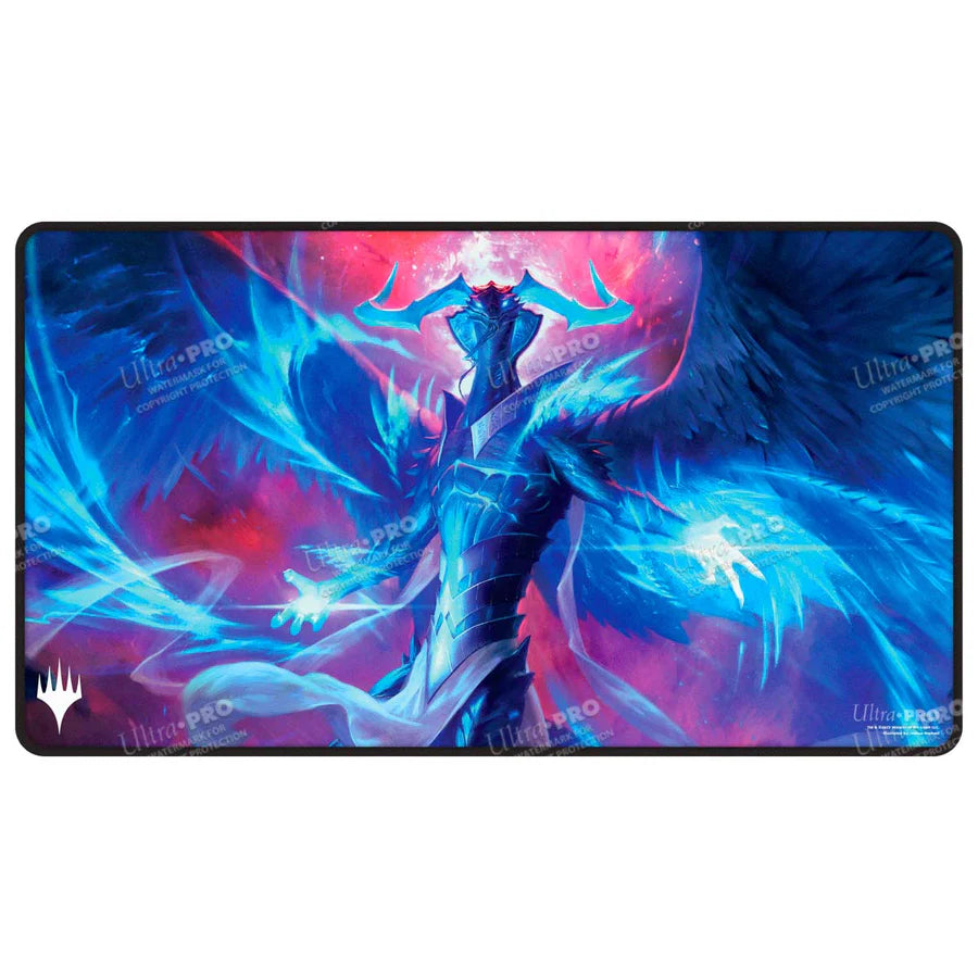 Ultra Pro: Black-Stitched Playmat for Magic The Gathering: Tarkir Dragonstorm Ugin, Eye Of Storms