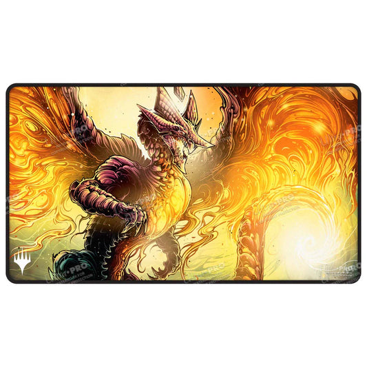 Ultra Pro: Black-Stitched Playmat for Magic The Gathering: Tarkir Dragonstorm Betor, Kin To All