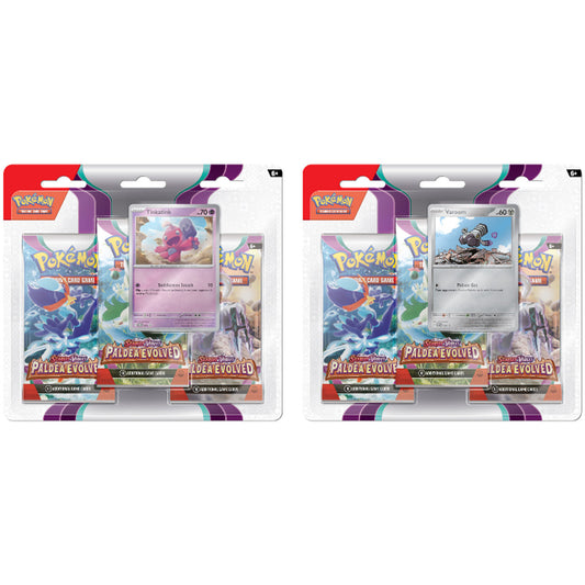 Pokémon TCG: Paldea Evolved: 3-Pack Blister