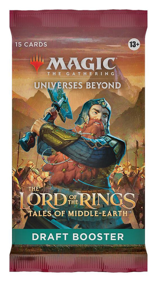 Magic The Gathering: Universes Beyond: Lord of the Rings Tales of Middle Earth Draft Booster
