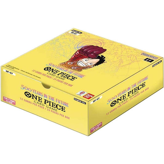 One Piece Card Game: OP-07: 500 Years in the Future Booster Display