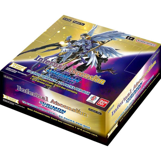 Digimon Card Game: EX06: Infernal Ascension: Booster Display