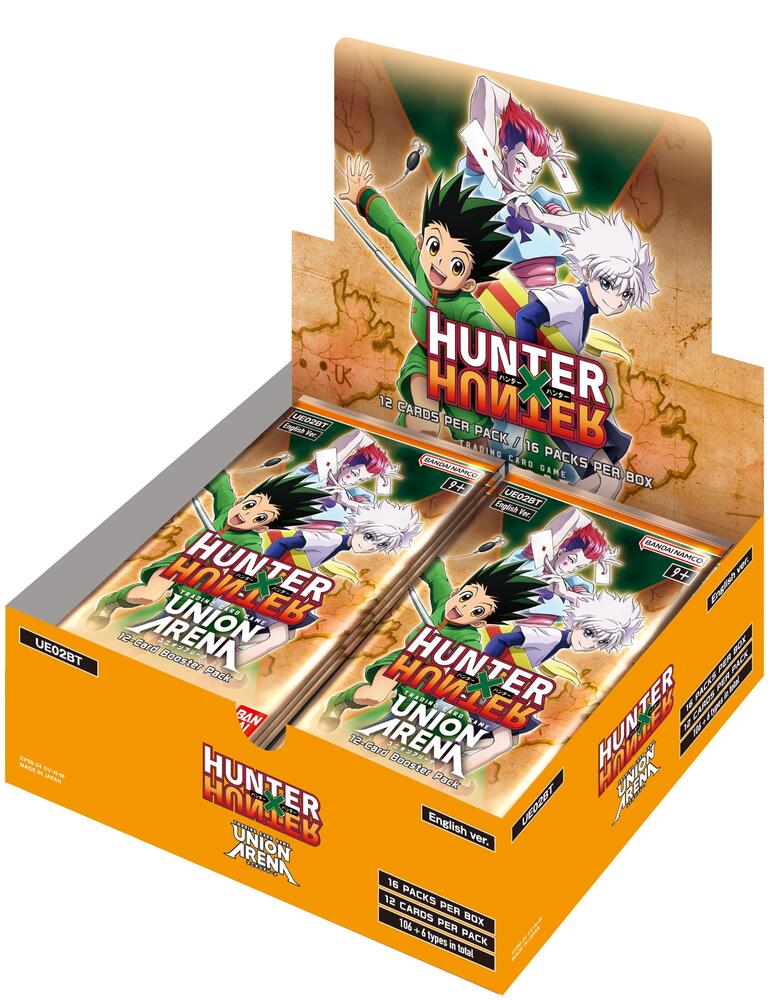 Union Arena TCG: Hunter X Hunter Booster Display