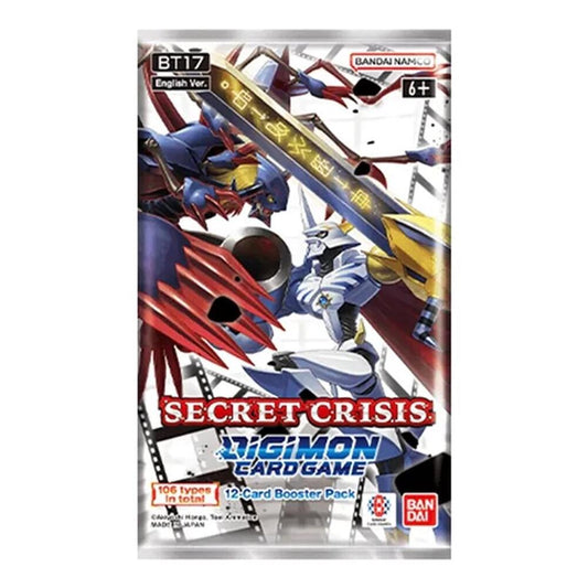 Digimon Card Game: BT17: Secret Crisis Booster Pack
