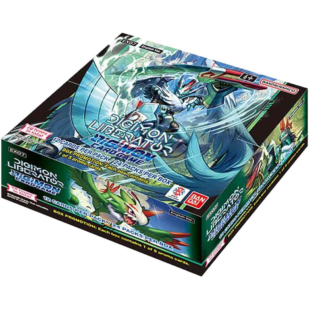 Digimon Card Game: EX07: Liberator Booster Display