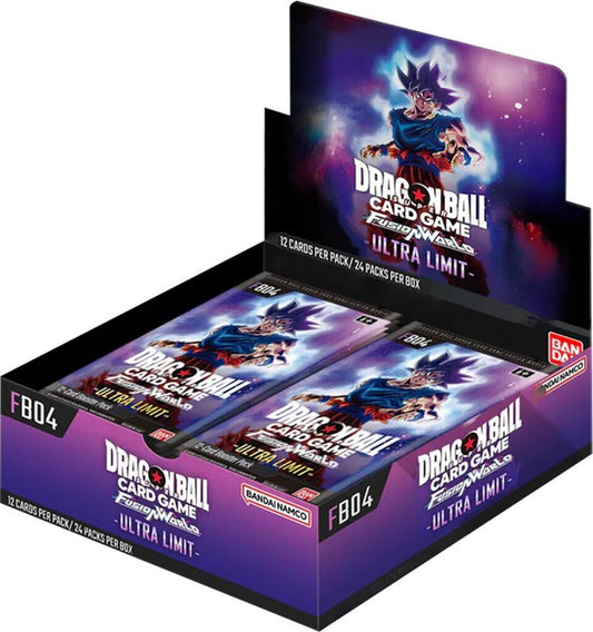 Dragon Ball Super CCG: Fusion World: FB04: Ultra Limit Booster Display