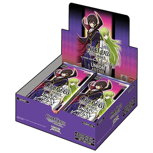 Union Arena TCG: Code Geass: Lelouch of the Rebellion Booster Display