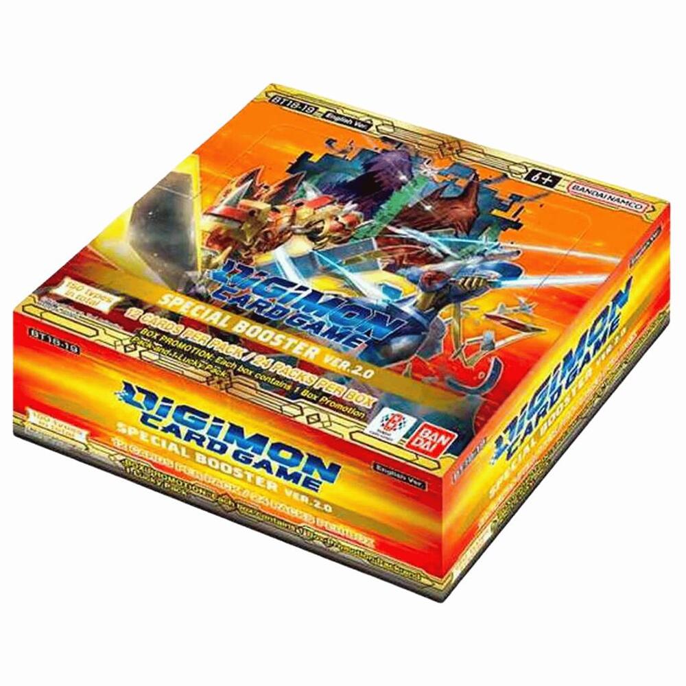 Digimon Card Game: Special Booster 2.0: BT-18/BT-19: Booster Display
