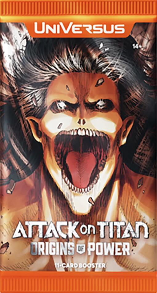 Universus: Attack on Titan: Origins of Power Booster Pack