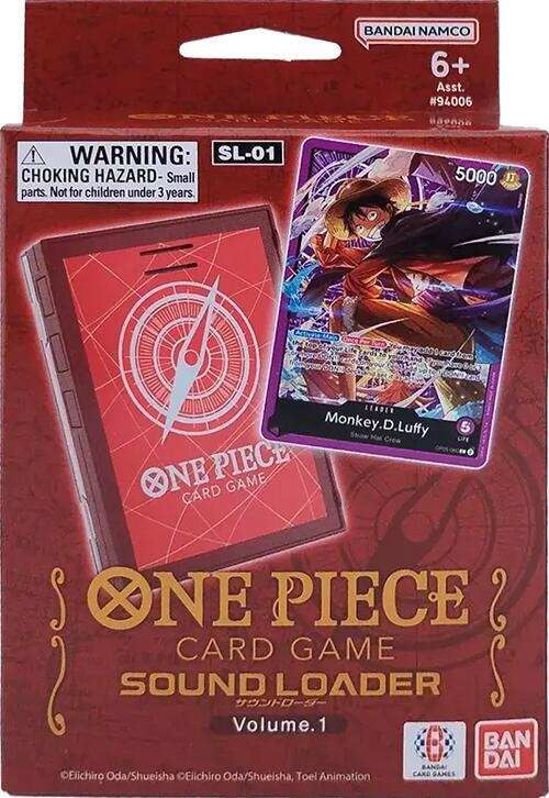 One Piece Card Game: Sound Loader Vol. 1: Monkey D. Luffy