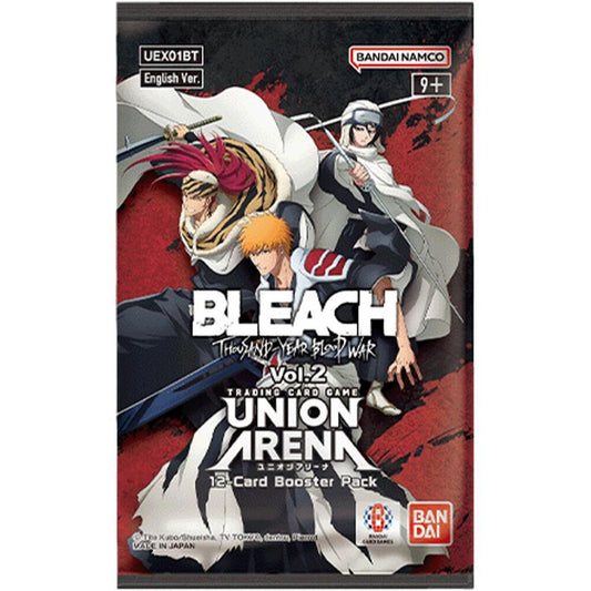 Union Arena Card Game: Bleach: Thousand Year Blood War Volume 2 Booster Pack
