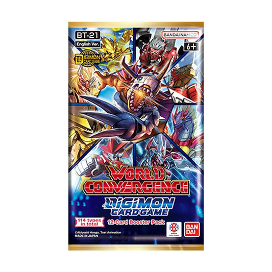 Digimon Card Game: BT21: World Convergence Booster Pack