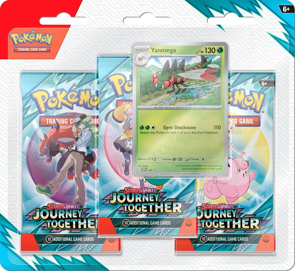 Pokémon TCG: Scarlet & Violet: Journey Together 3-Pack Blister