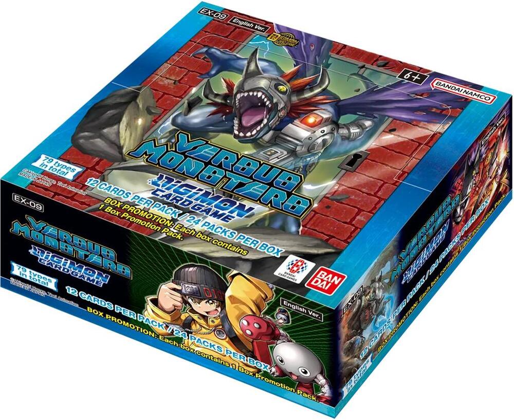 Digimon Card Game: EX09 Versus Monster Booster Display