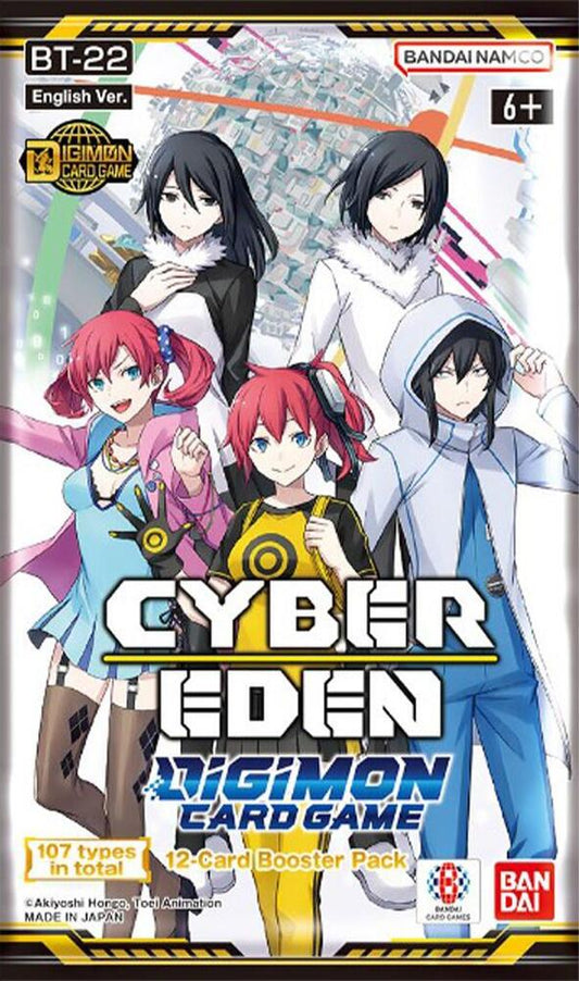 Digimon Card Game: BT22: Cyber Eden Booster Pack