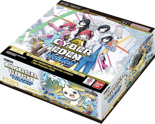 Digimon Card Game: BT22: Cyber Eden Booster Display