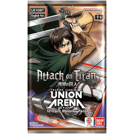 Union Arena Card Game: Attack on Titan Booster Pack