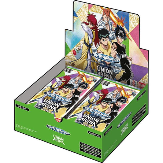 Union Arena Card Game: Yu Yu Hakusho Ghost Files Booster Display