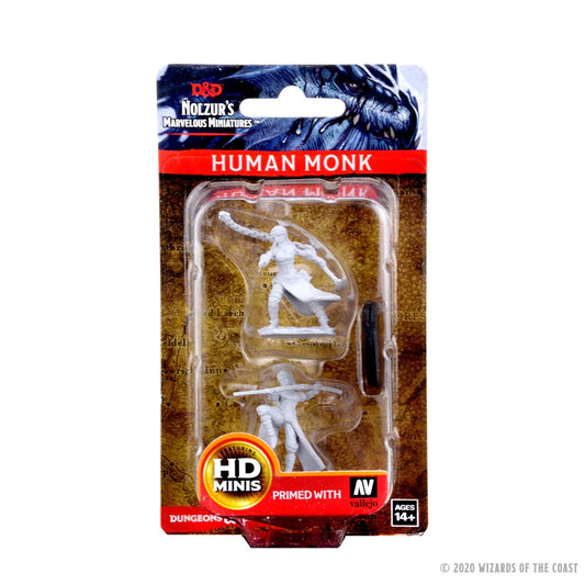 WizKids: D&D Nolzur's Marvelous Miniatures: Wave 01: Human Female Monk