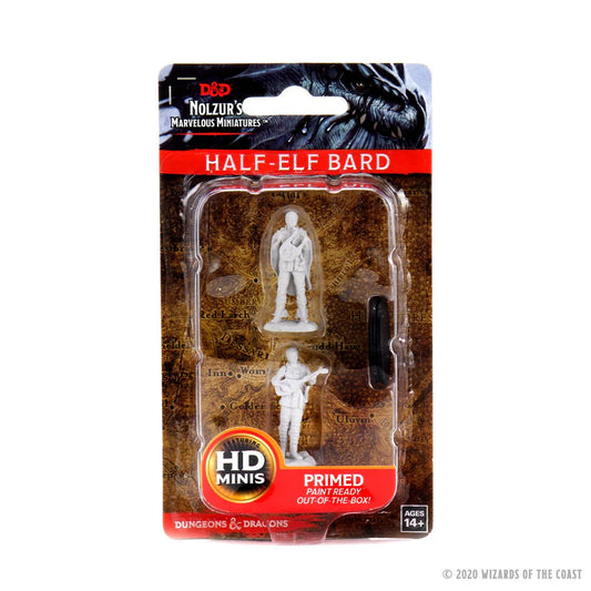 WizKids: Nolzur's Marvelous Miniatures: Wave 07: Female Half-Elf Bard