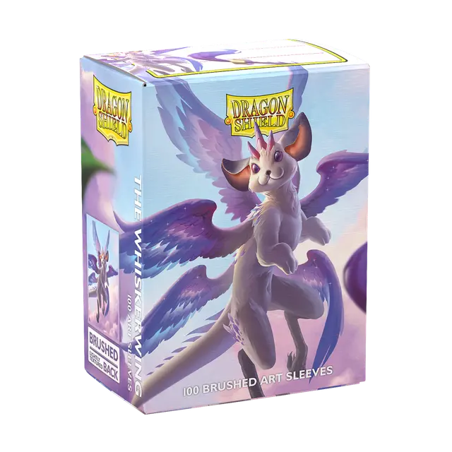 Dragon Shield Brushed Art Sleeves: Whiskerwing