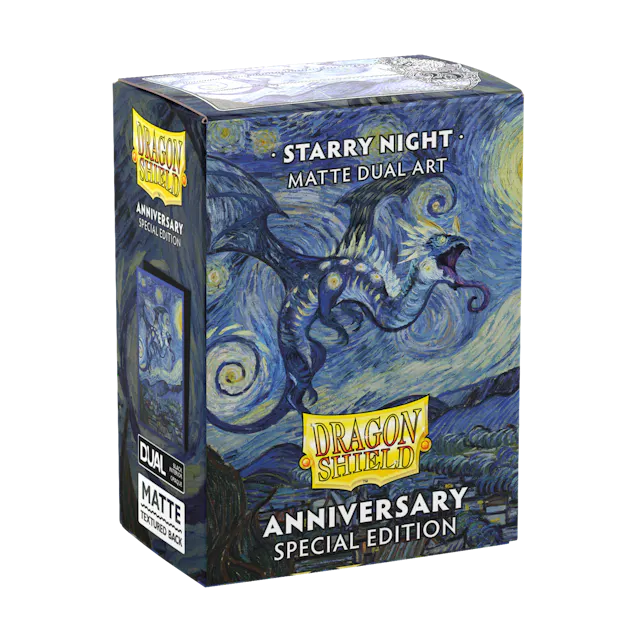 Dragon Shield: Dual Matte Art Sleeves: Starry Night: Anniversary Edition