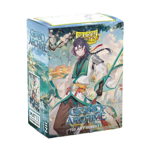 Dragon Shield Matte Art Sleeves: Grand Archive: Jin, Fate Defiant