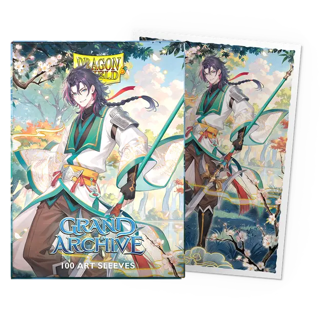 Dragon Shield Matte Art Sleeves: Grand Archive: Jin, Fate Defiant