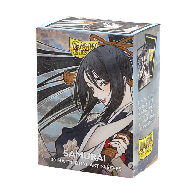 Dragon Shield: Matte Dual Art Sleeves: Samurai: Standard Size
