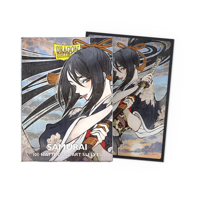 Dragon Shield: Matte Dual Art Sleeves: Samurai: Standard Size