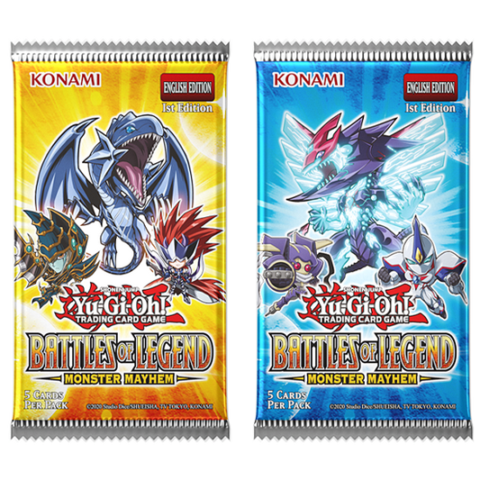 Yugioh: Battles of Legend: Monster Mayhem Booster Pack